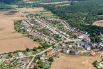Letecké snímky obce Sokolovce